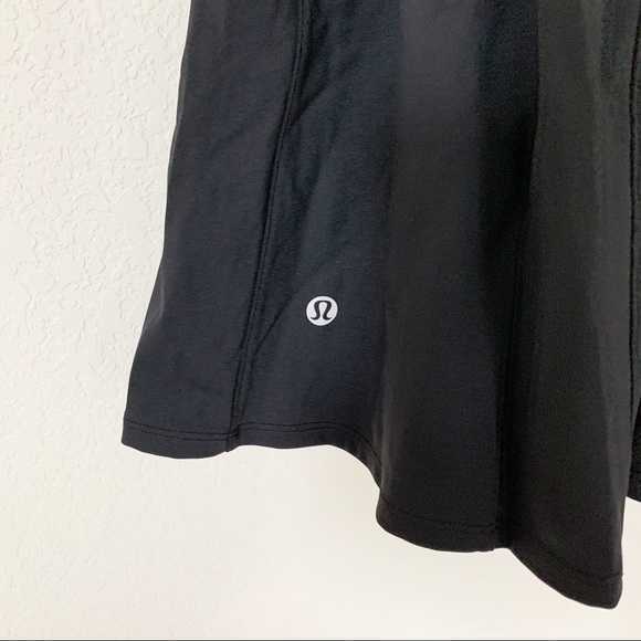 Lululemon Court Crush Tennis Dress in Black Sz 4 - Picture 9 of 9